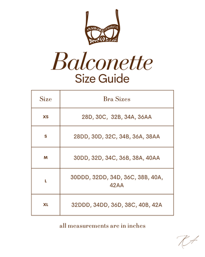 Polka/Gingham Balconette Top